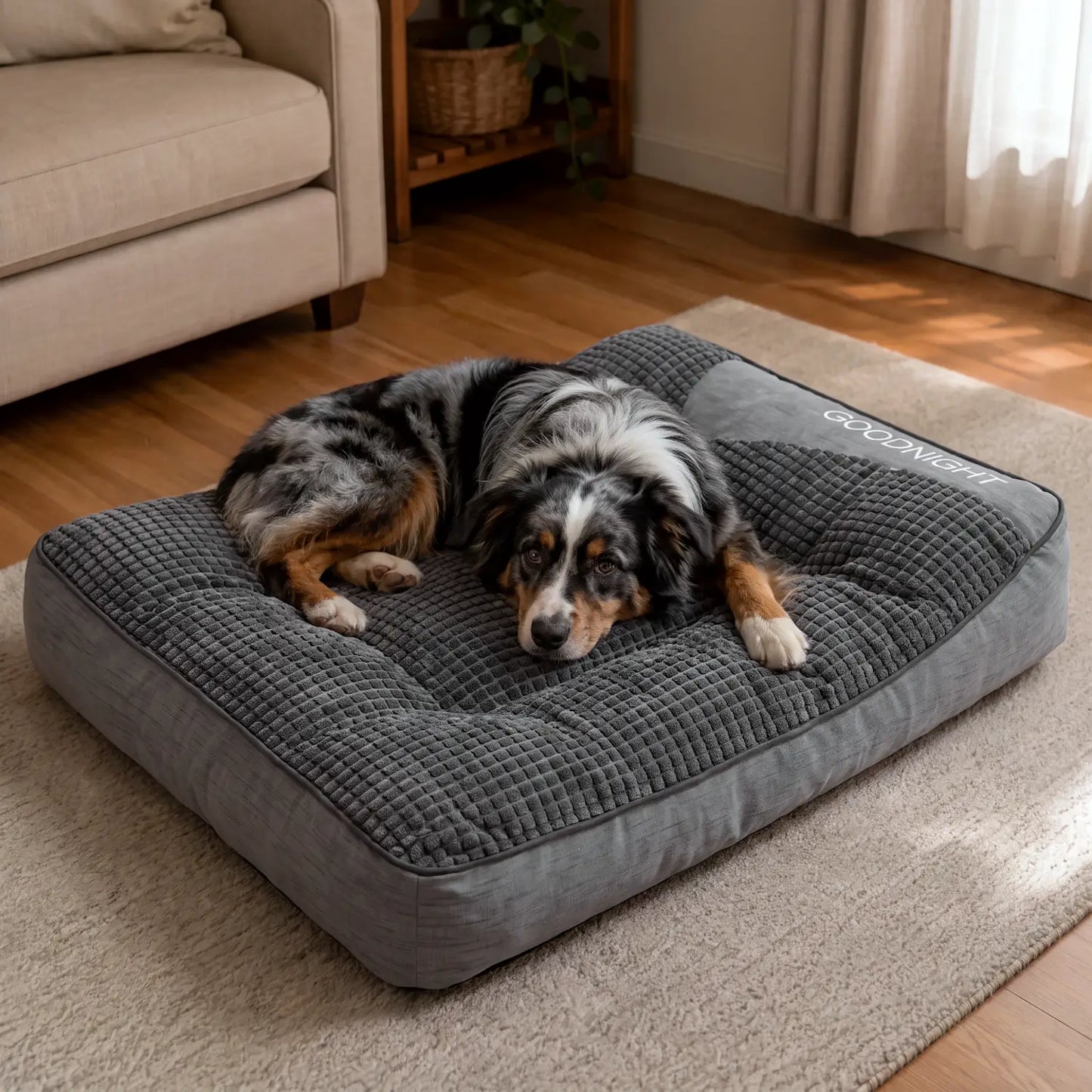 MrFluffyFriend™ - Luxury Calming Dog Cushion