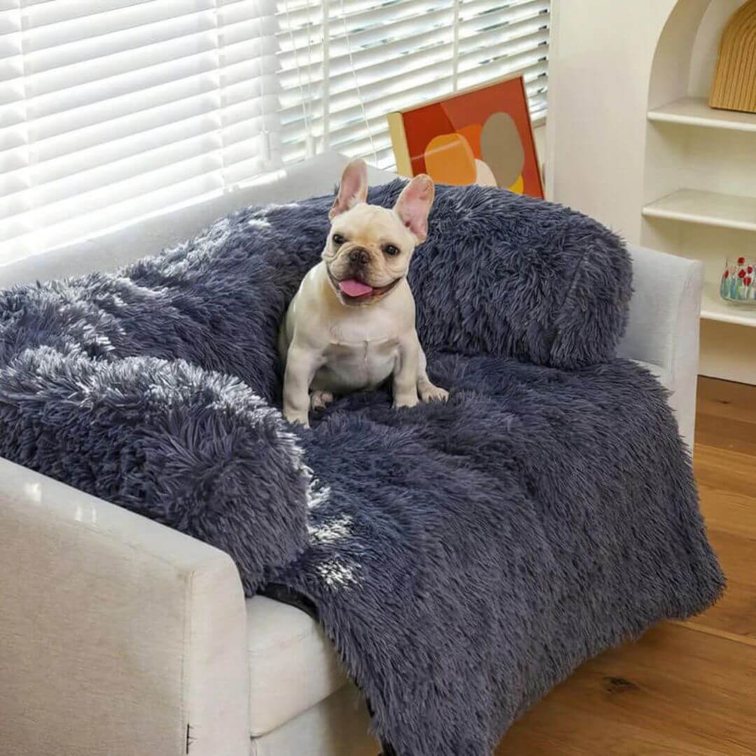 MrFluffyFriend™ - Fluffy Couch Cover for Dogs and Cats