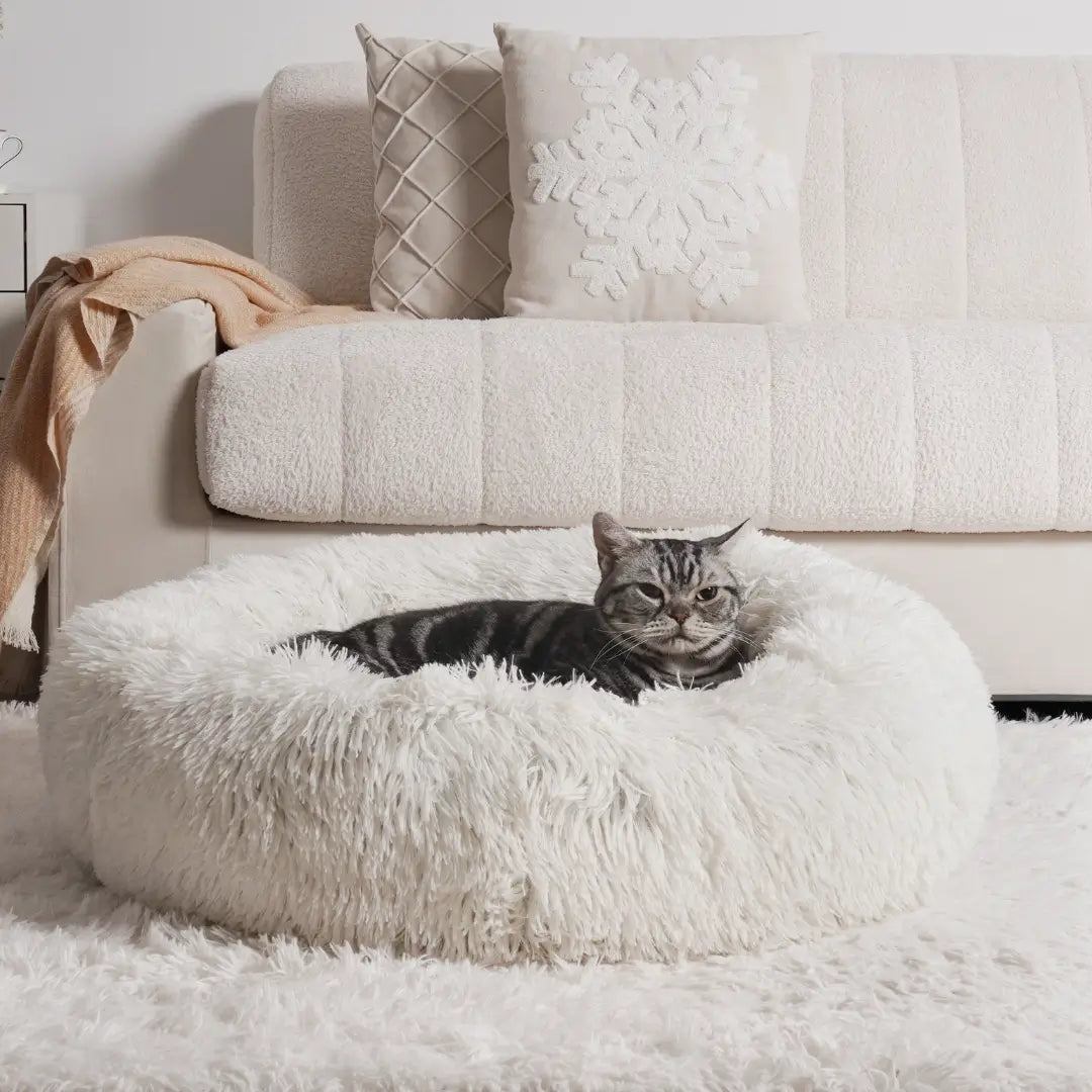 MrFluffyFriend™ - World's #1 Anxiety Relieving Cat Bed